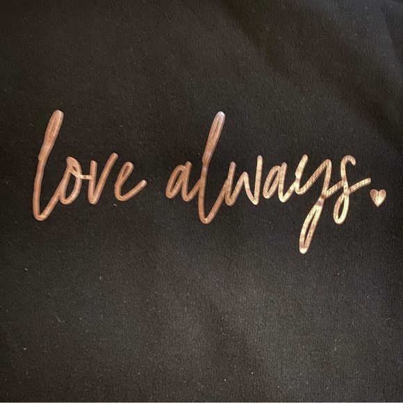 Blonde Ambition Love Always Crew Neck Sweater - Picture 6 of 6